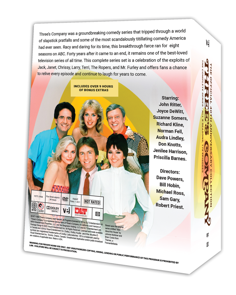 Three's Company - The official 40th Anniversary Collection [DVD] #7220