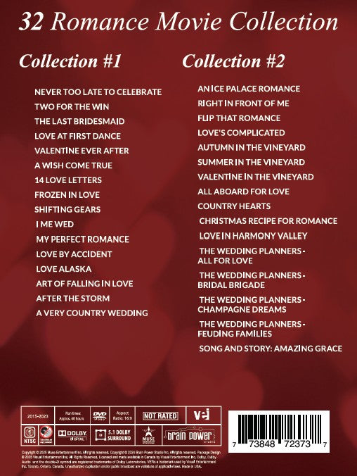 32 Romance Movie Collection [DVD] #7237