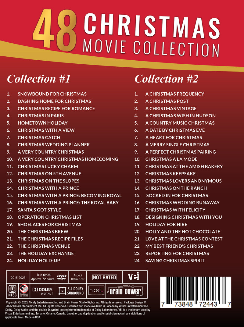 48 Christmas Movie Collection [DVD] #7244