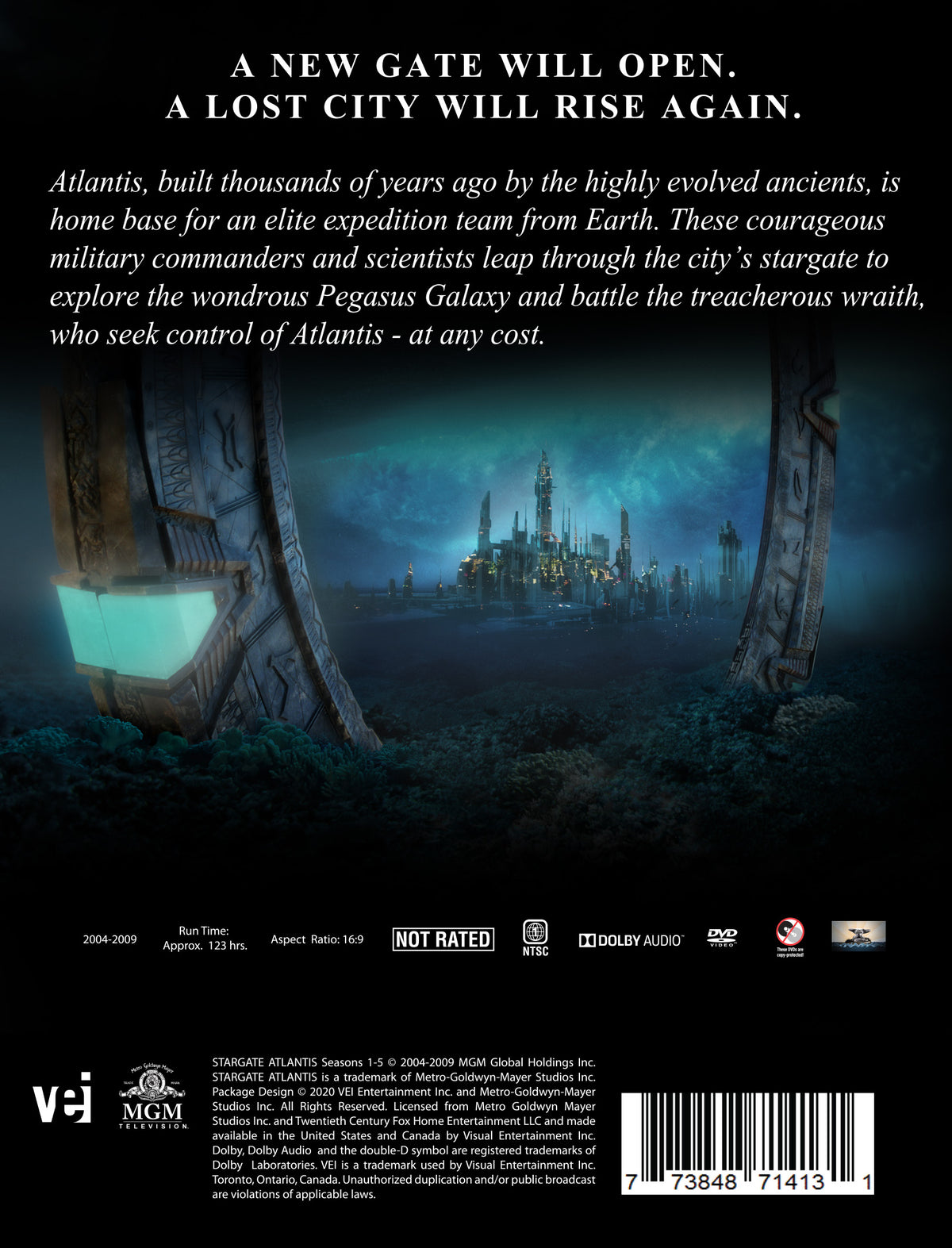 Stargate Atlantis - The Complete Series - New Super Enhanced picture