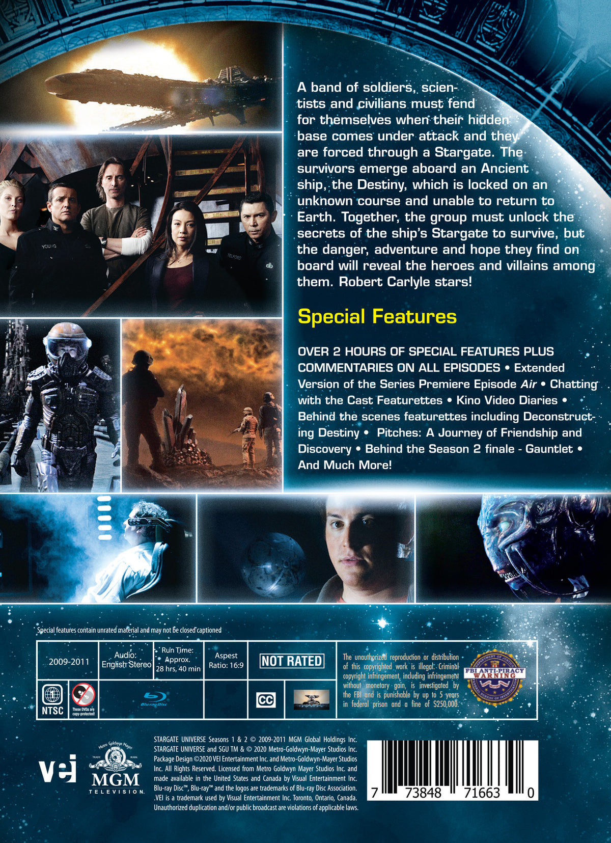 Stargate Universe - The Complete Collection - 40 episodes