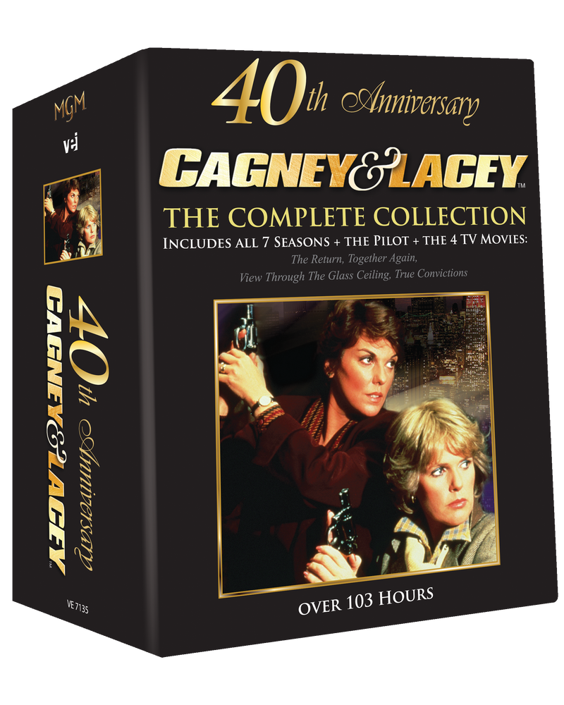 Cagney & Lacey - The Complete Collection - 40th Anniversary - Bonus:  Pilot & 4 Movies [ DVD ] #7135