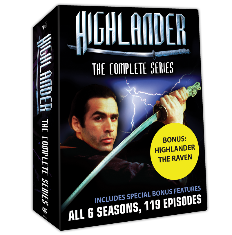 Highlander -The Complete Collection+ The Raven [DVD]  #7106