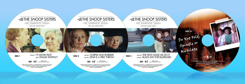 The Snoop Sisters: The Complete Series. Includes Bonus TV Movie:  Do Not Fold, Spindle or Mutilate-4 Disc Set  [DVD] #7044