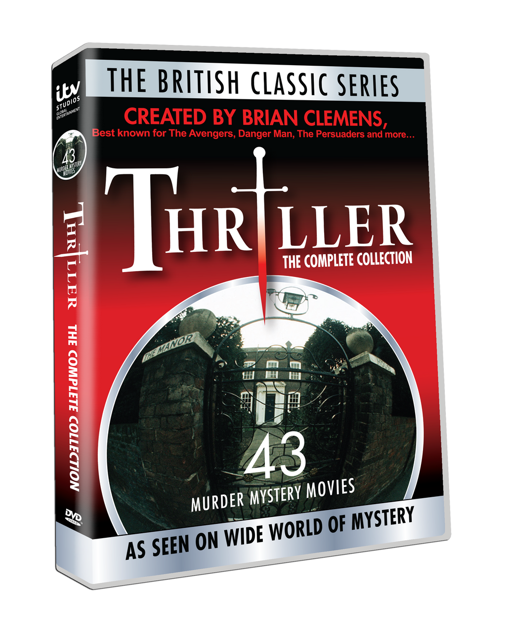 Thriller: The Complete Collection by Brian Clemens - 43 star-studded, spine-tingling movies! [DVD] #7027